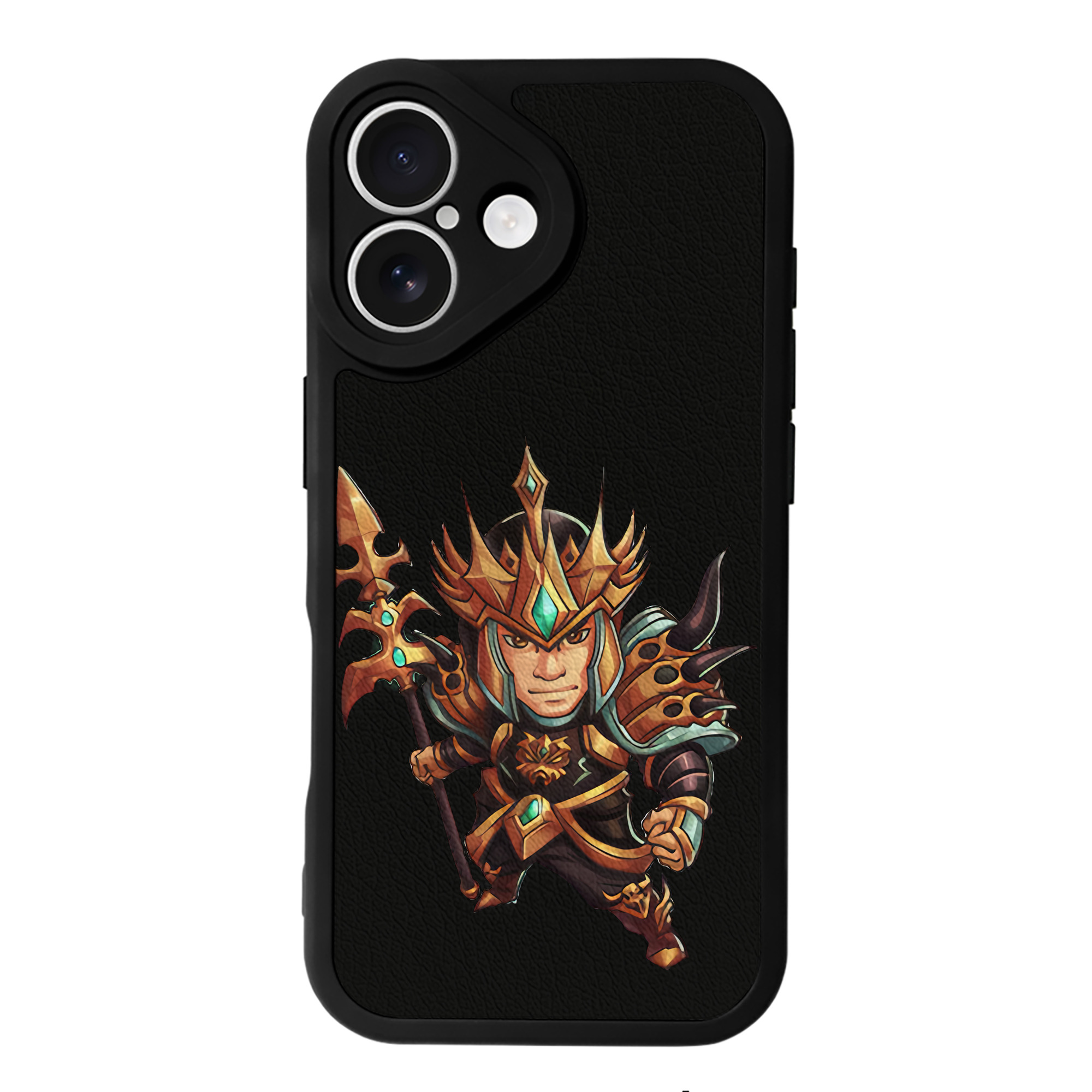 （画像用） リーグ・オブ・レジェンド League of Legends LOL 【iPhone 16シリーズ対応】シリコンスマホケース（レザー調） 材質：シリコン